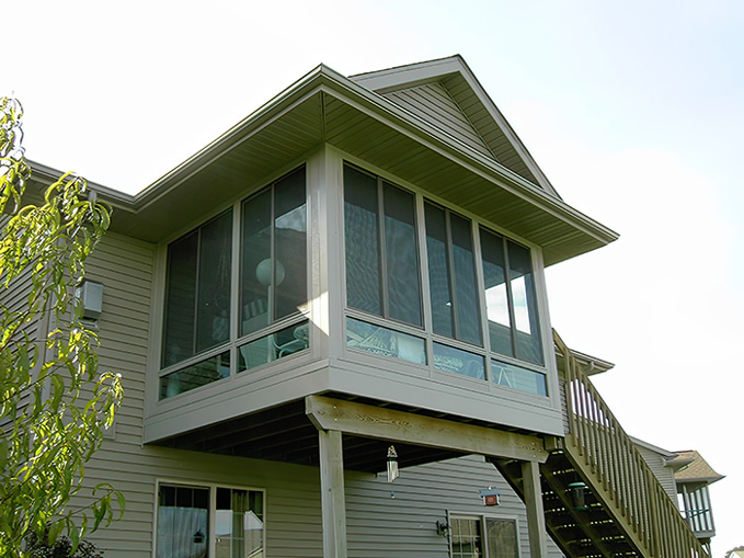 Vista View  Walls, Lower Transoms, Sandstone