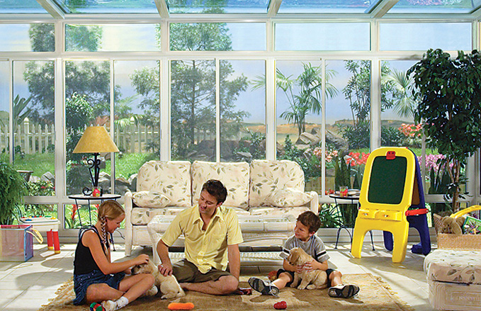 Sunroom, Upper Transoms, Lower Transoms, White